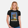 The Bookworm Tarot-Womens-Fitted-Tee-tobefonseca