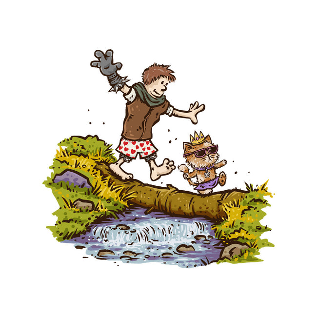 Carl And The Princess-Unisex-Basic-Tee-kg07