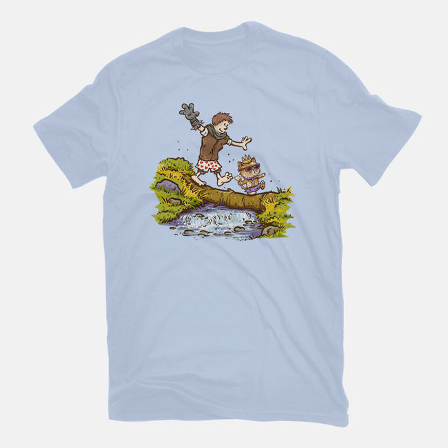 Carl And The Princess-Unisex-Basic-Tee-kg07