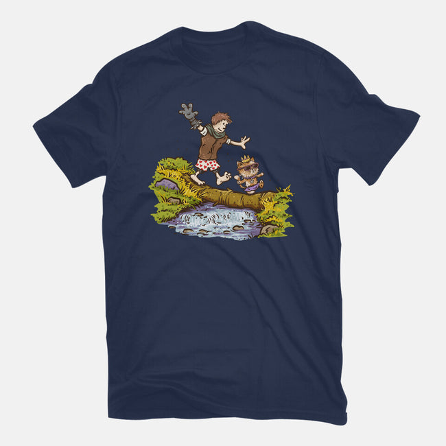Carl And The Princess-Womens-Basic-Tee-kg07