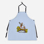 Carl And The Princess-Unisex-Kitchen-Apron-kg07