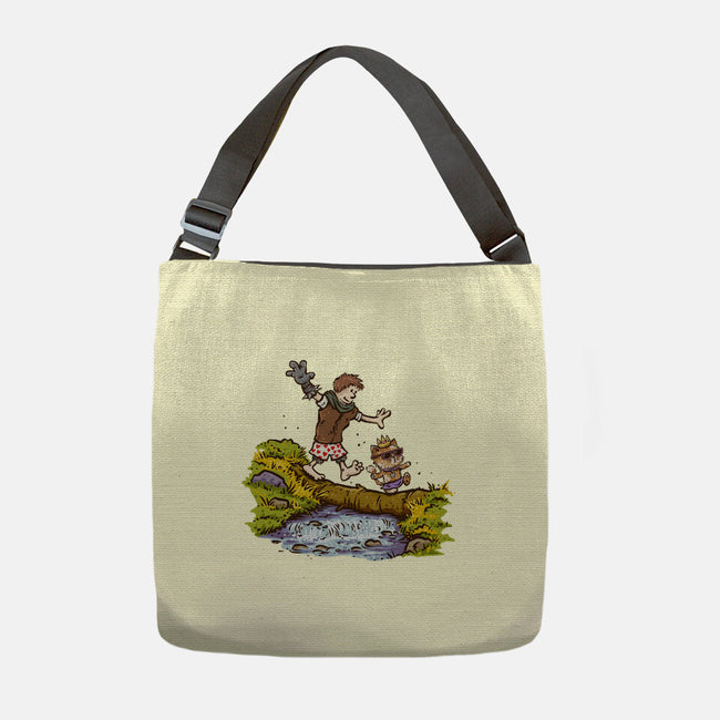 Carl And The Princess-None-Adjustable Tote-Bag-kg07