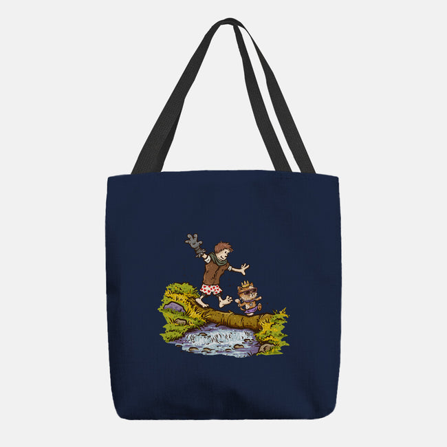 Carl And The Princess-None-Basic Tote-Bag-kg07