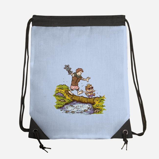 Carl And The Princess-None-Drawstring-Bag-kg07