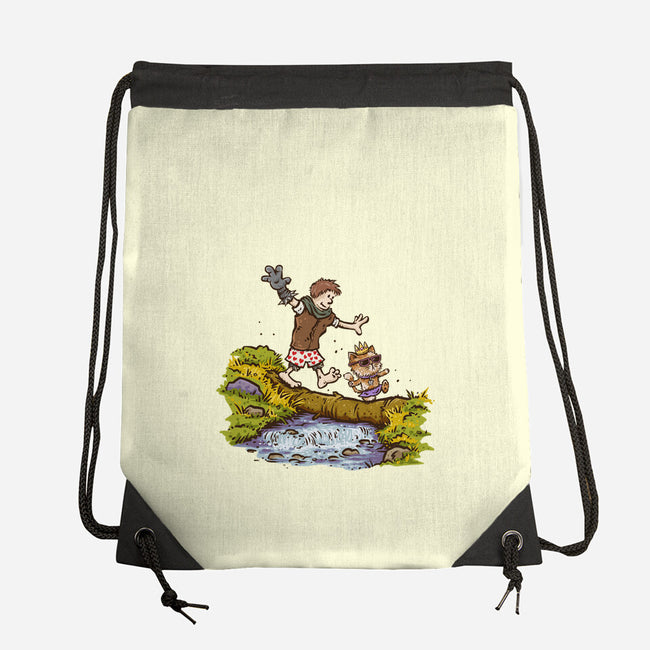 Carl And The Princess-None-Drawstring-Bag-kg07