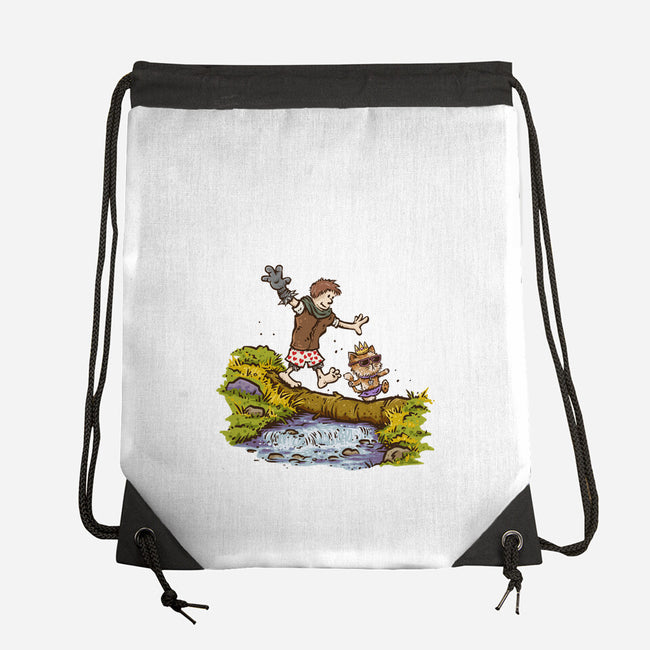 Carl And The Princess-None-Drawstring-Bag-kg07