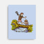 Carl And The Princess-None-Stretched-Canvas-kg07