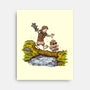 Carl And The Princess-None-Stretched-Canvas-kg07