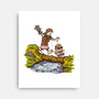 Carl And The Princess-None-Stretched-Canvas-kg07