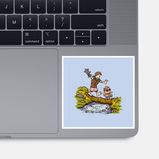 Carl And The Princess-None-Glossy-Sticker-kg07