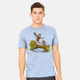 Carl And The Princess-Mens-Heavyweight-Tee-kg07