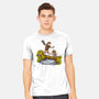 Carl And The Princess-Mens-Heavyweight-Tee-kg07
