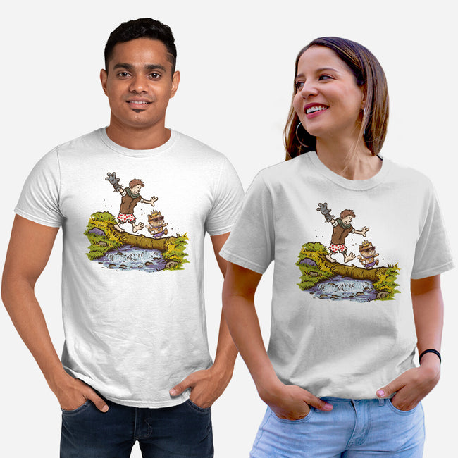 Carl And The Princess-Unisex-Basic-Tee-kg07