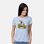 Carl And The Princess-Womens-Basic-Tee-kg07