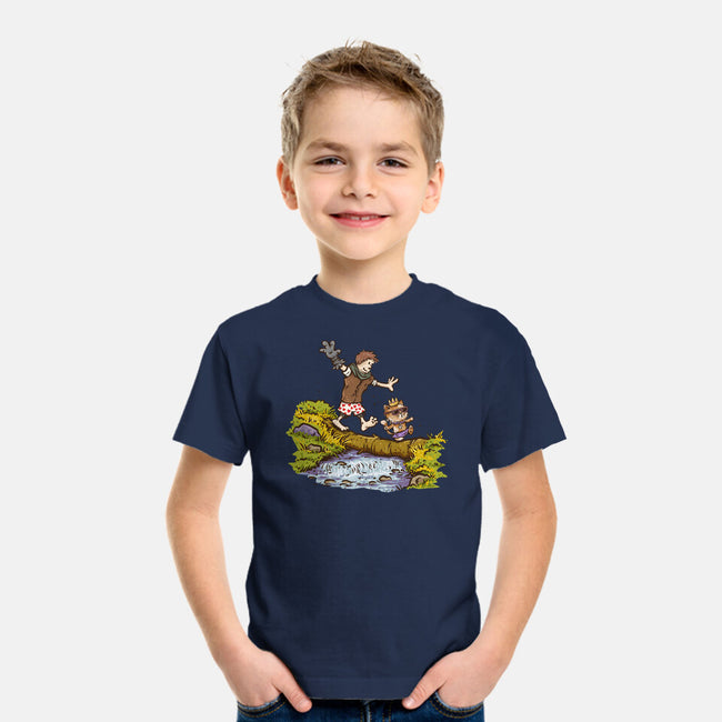 Carl And The Princess-Youth-Basic-Tee-kg07