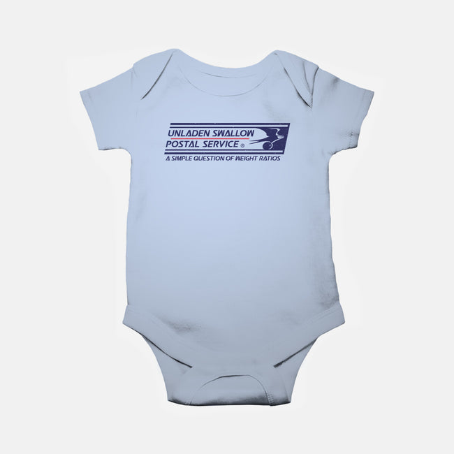 Unladen Swallow Postal Service-Baby-Basic-Onesie-kg07
