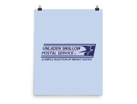 Unladen Swallow Postal Service