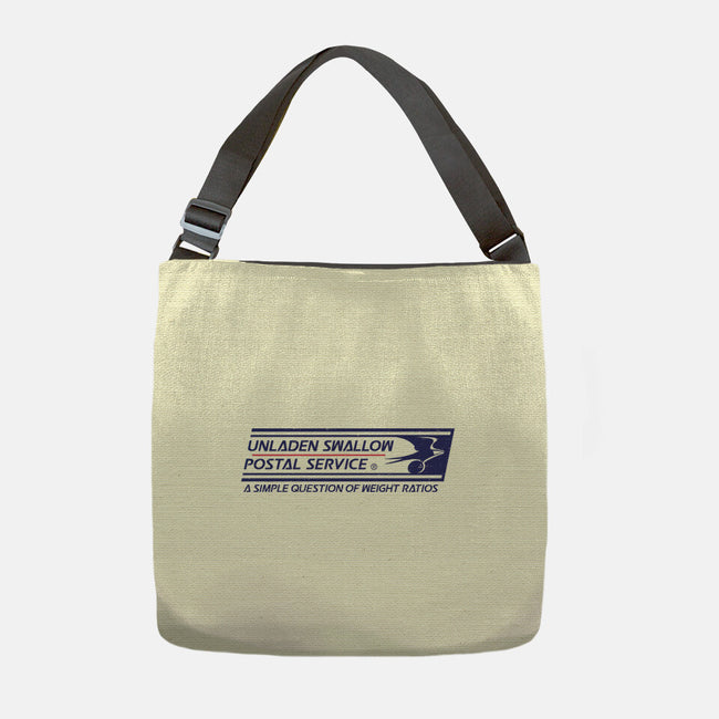Unladen Swallow Postal Service-None-Adjustable Tote-Bag-kg07