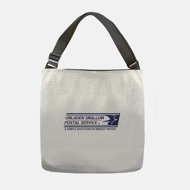 Unladen Swallow Postal Service-None-Adjustable Tote-Bag-kg07