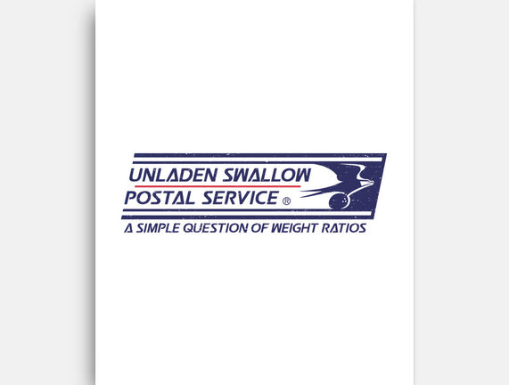 Unladen Swallow Postal Service