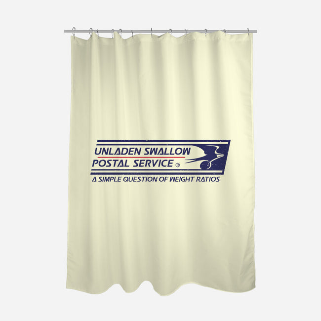 Unladen Swallow Postal Service-None-Polyester-Shower Curtain-kg07