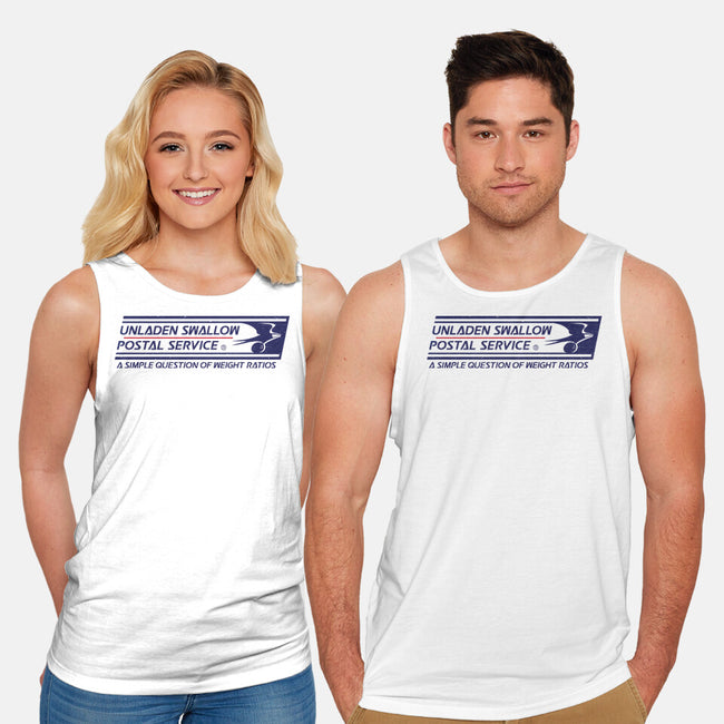 Unladen Swallow Postal Service-Unisex-Basic-Tank-kg07