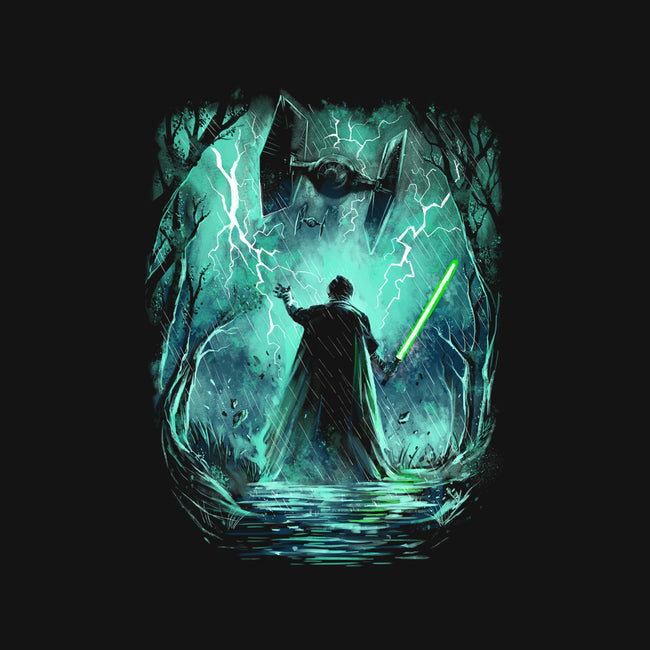 The Jedi Knight-None-Fleece-Blanket-zascanauta