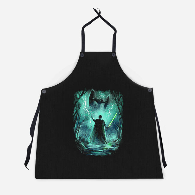 The Jedi Knight-Unisex-Kitchen-Apron-zascanauta