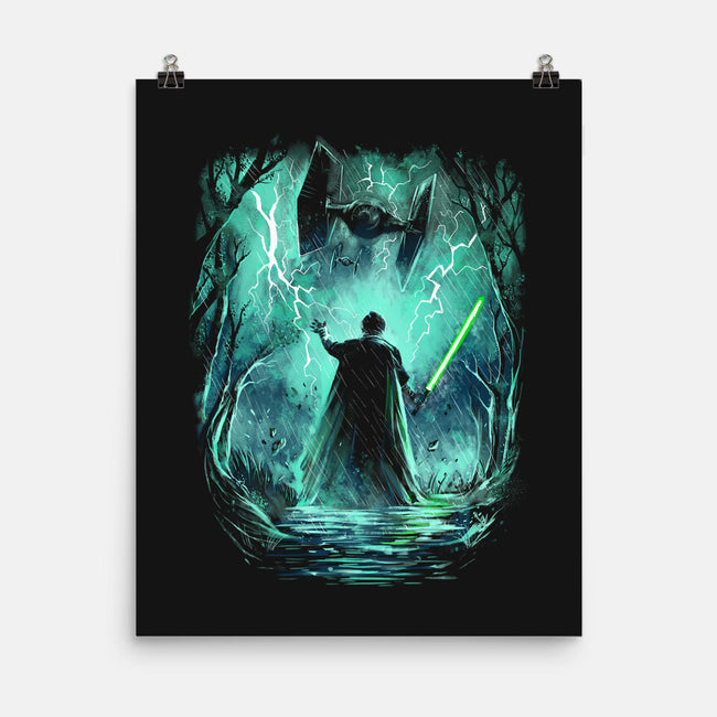The Jedi Knight-None-Matte-Poster-zascanauta