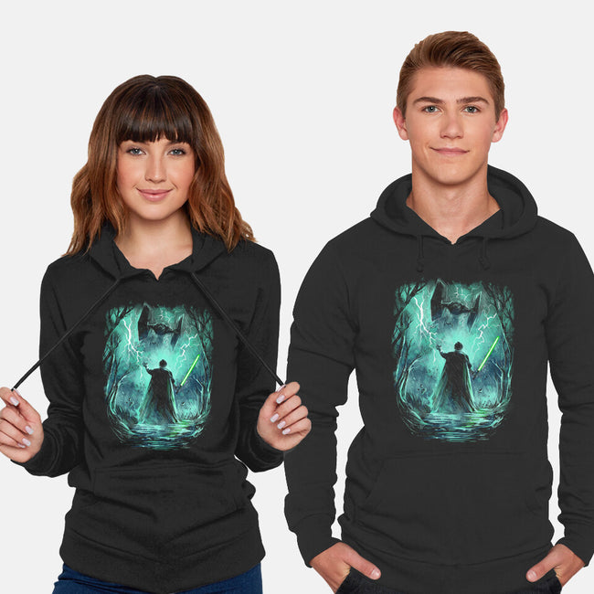 The Jedi Knight-Unisex-Pullover-Sweatshirt-zascanauta