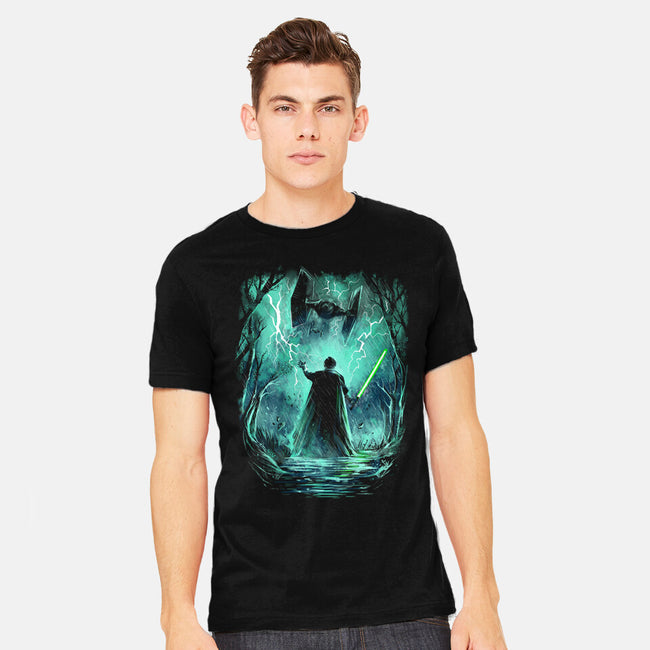 The Jedi Knight-Mens-Heavyweight-Tee-zascanauta