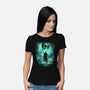 The Jedi Knight-Womens-Basic-Tee-zascanauta