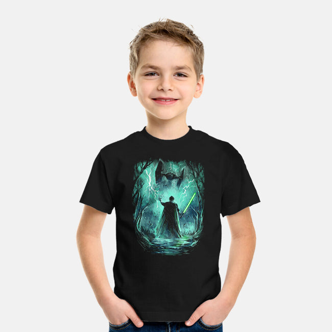 The Jedi Knight-Youth-Basic-Tee-zascanauta