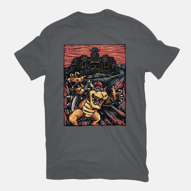 Scream For The Princess-Mens-Heavyweight-Tee-glitchygorilla