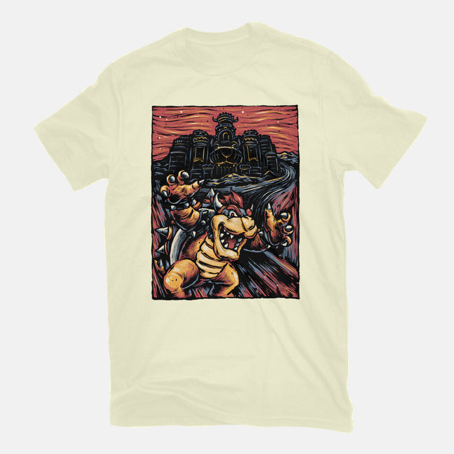 Scream For The Princess-Mens-Basic-Tee-glitchygorilla