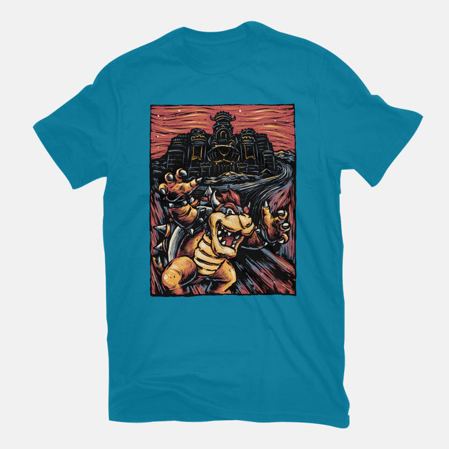 Scream For The Princess-Mens-Basic-Tee-glitchygorilla