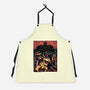 Scream For The Princess-Unisex-Kitchen-Apron-glitchygorilla