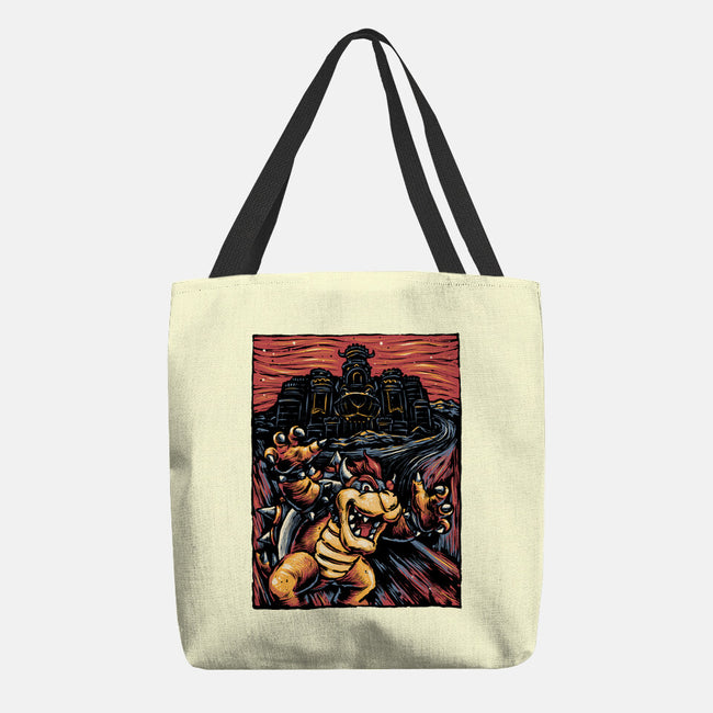 Scream For The Princess-None-Basic Tote-Bag-glitchygorilla