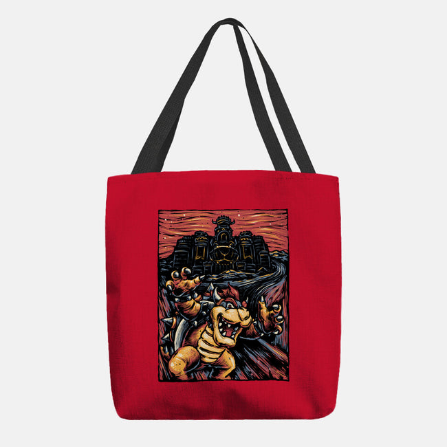 Scream For The Princess-None-Basic Tote-Bag-glitchygorilla