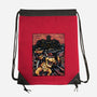 Scream For The Princess-None-Drawstring-Bag-glitchygorilla