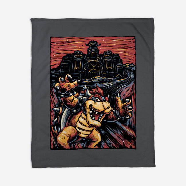 Scream For The Princess-None-Fleece-Blanket-glitchygorilla