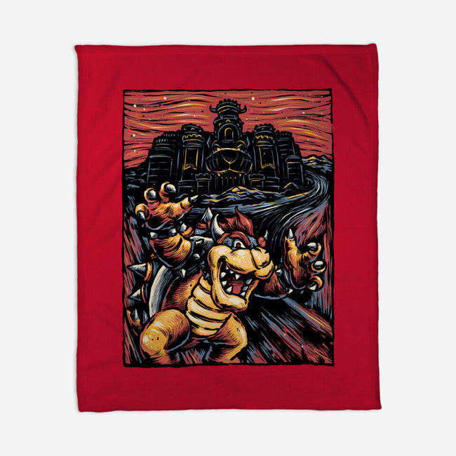 Scream For The Princess-None-Fleece-Blanket-glitchygorilla