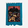 Scream For The Princess-None-Polyester-Shower Curtain-glitchygorilla