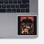 Scream For The Princess-None-Glossy-Sticker-glitchygorilla