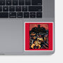 Scream For The Princess-None-Glossy-Sticker-glitchygorilla