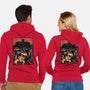 Scream For The Princess-Unisex-Zip-Up-Sweatshirt-glitchygorilla