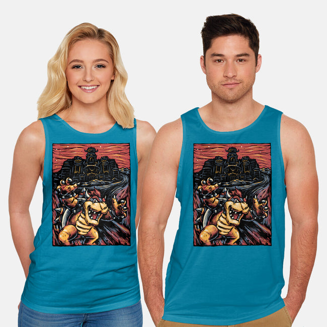 Scream For The Princess-Unisex-Basic-Tank-glitchygorilla