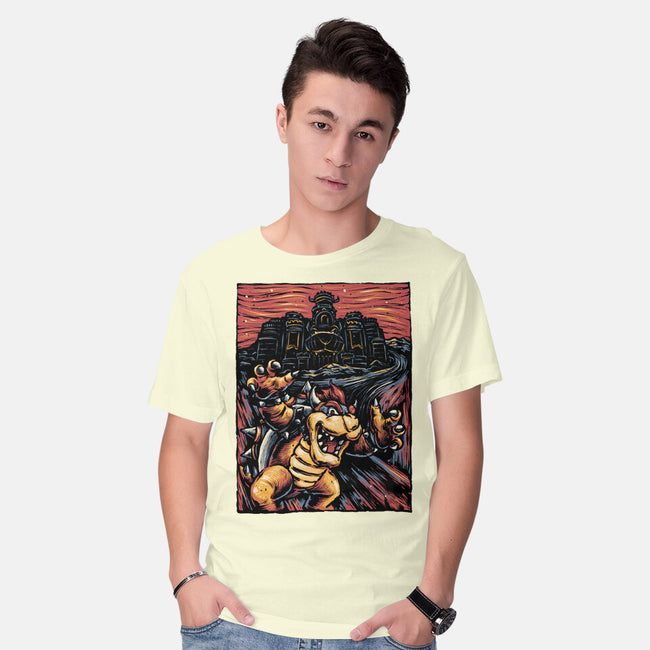 Scream For The Princess-Mens-Basic-Tee-glitchygorilla