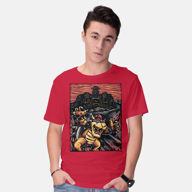 Scream For The Princess-Mens-Basic-Tee-glitchygorilla