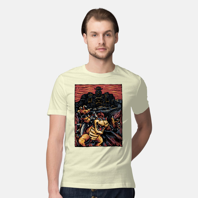 Scream For The Princess-Mens-Premium-Tee-glitchygorilla